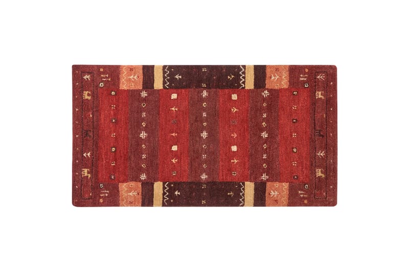 Ryijymatto Sinanli 80x150 cm - Punainen - Kodintekstiilit & matot - Matto - Moderni matto - Nukkamatto