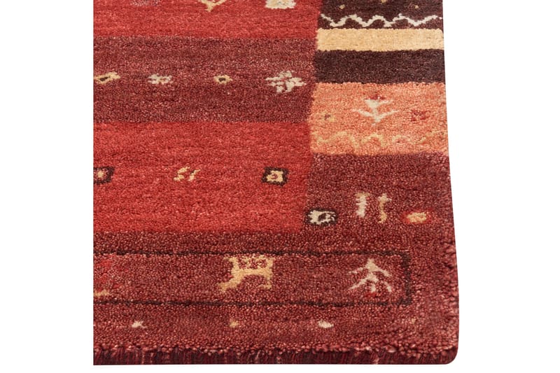 Ryijymatto Sinanli 80x150 cm - Punainen - Kodintekstiilit & matot - Matto - Moderni matto - Nukkamatto