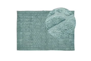 Ryijymatto Sirnak 140x200 cm - Vihreä - Kodintekstiilit & matot - Matto - Moderni matto - Nukkamatto