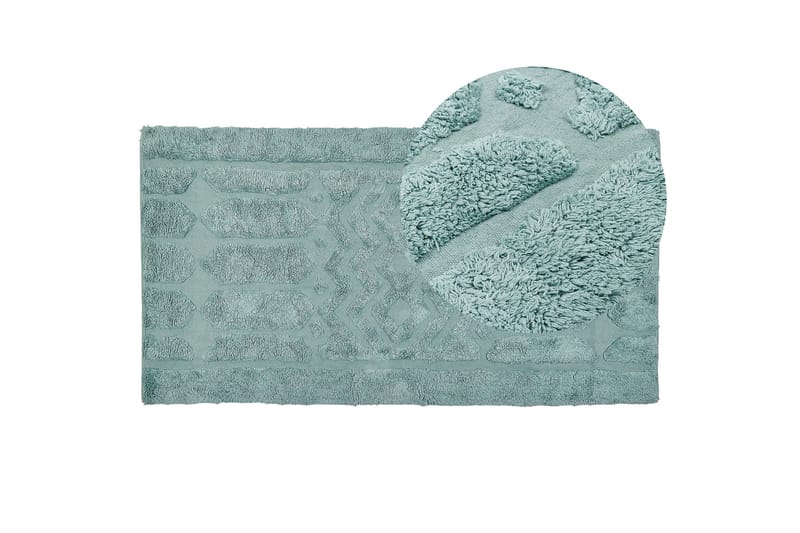 Ryijymatto Sirnak 80x150 cm - Vihreä - Kodintekstiilit & matot - Matto - Moderni matto - Nukkamatto