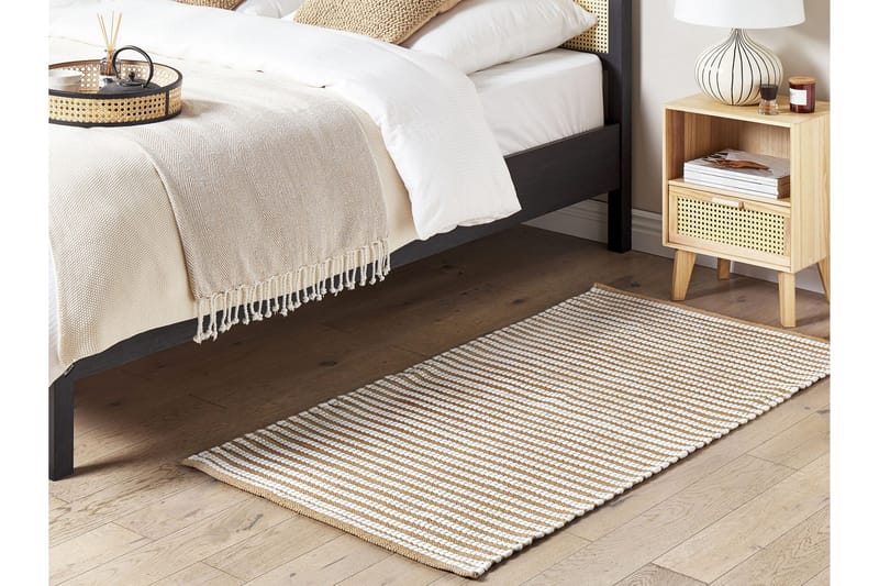 Ryijymatto Sofulu 80x150 cm - Ruskea - Kodintekstiilit & matot - Matto - Moderni matto - Nukkamatto