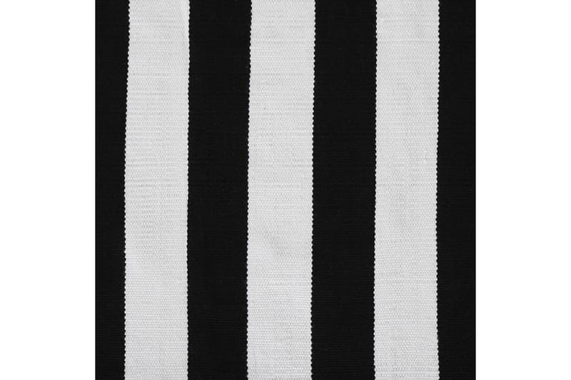 Ryijymatto Tavas 80x150 cm - Musta/Valkoinen - Kodintekstiilit & matot - Matto - Ulkomatto
