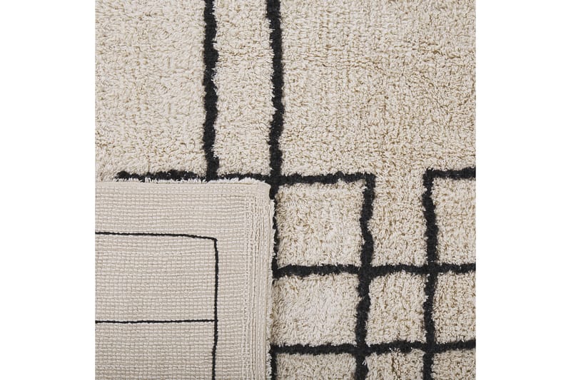 Ryijymatto Turhal 140x200 cm - Beige - Kodintekstiilit & matot - Matto - Moderni matto - Nukkamatto