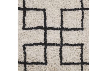 Ryijymatto Turhal 80x150 cm - Beige - Kodintekstiilit & matot - Matto - Moderni matto - Puuvillamatto