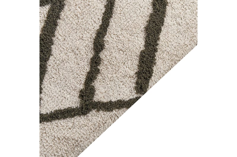 Ryijymatto Yesilkoy 160x230 cm - Musta/Valkoinen - Kodintekstiilit & matot - Matto - Moderni matto - Nukkamatto