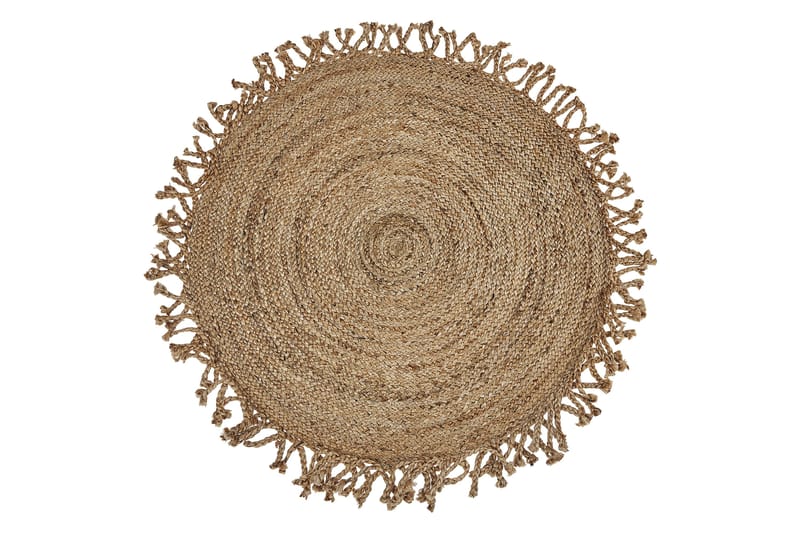 Ryijymatto Zonguldak 120 cm Pyöreä, Beige