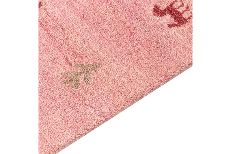 Ryijymatto Pincarca 140x200 cm - Vaaleanpunainen - Kodintekstiilit & matot - Matto - Moderni matto - Nukkamatto
