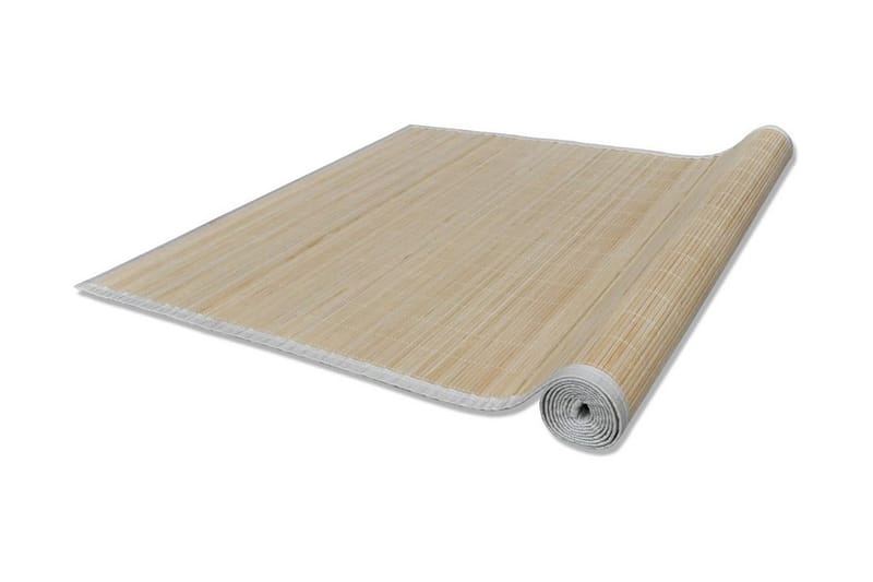 Bambumatto 100x160 cm luonnollinen - Ruskea - Kodintekstiilit & matot - Matto - Moderni matto - Sisalmatto
