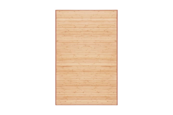 Bambumatto 100x160 cm ruskea - Ruskea - Sisalmatto - Juuttimatto & Hamppumatto
