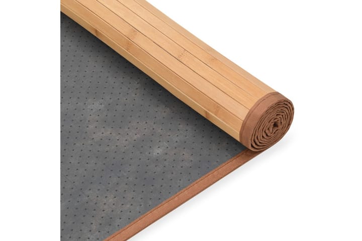 Bambumatto 100x160 cm ruskea - Ruskea - Juuttimatto & Hamppumatto - Sisalmatto