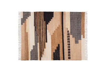 Jute-matto Mudasar 170x240 - Luonnonväri Melange - Kodintekstiilit & matot - Matto - Moderni matto - Sisalmatto
