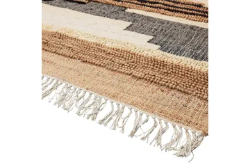 Jute-matto Mudasar 170x240 - Luonnonväri Melange - Kodintekstiilit & matot - Matto - Moderni matto - Sisalmatto