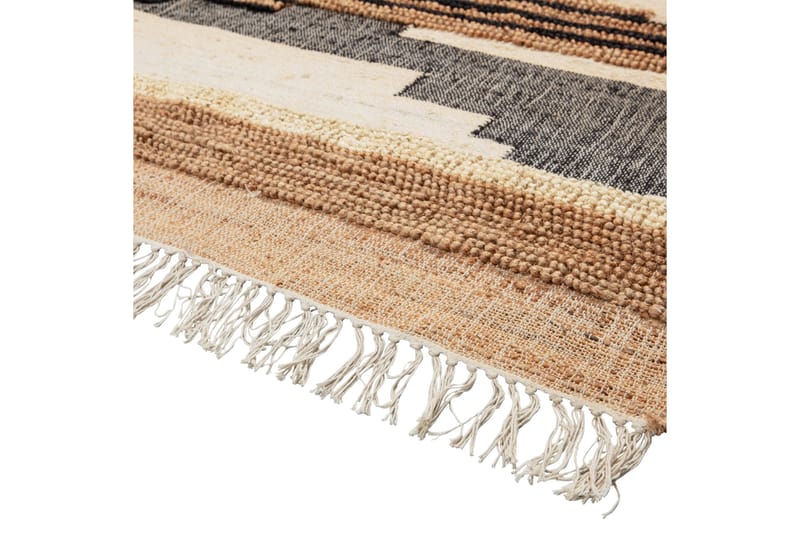 Jute-matto Mudasar 170x240 - Luonnonväri Melange - Kodintekstiilit & matot - Matto - Moderni matto - Sisalmatto