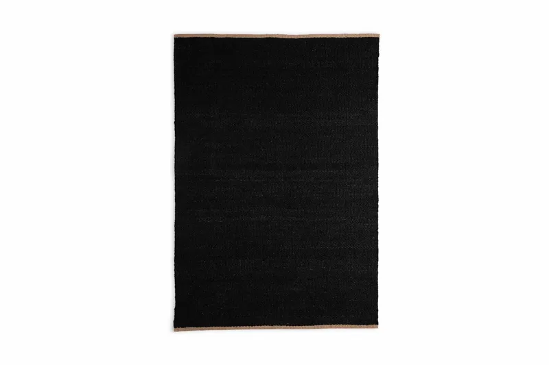 Juuttimatto Kali 170x240, Musta