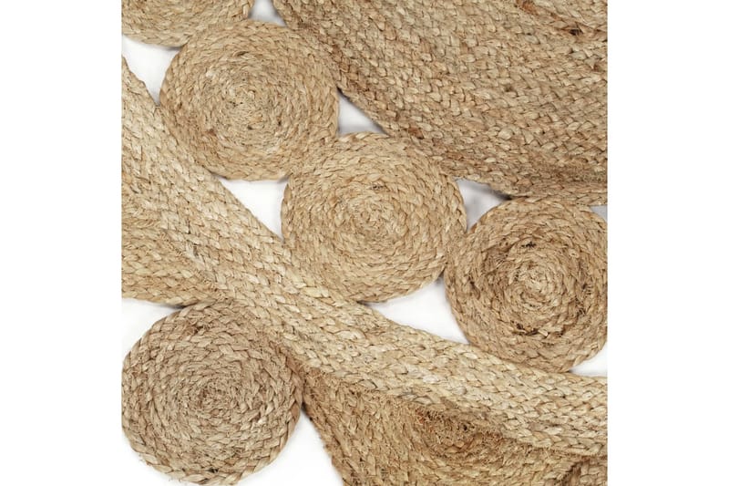 Käsintehty matto punottu juutti 90 cm - Ruskea - Kodintekstiilit & matot - Matto - Moderni matto - Sisalmatto