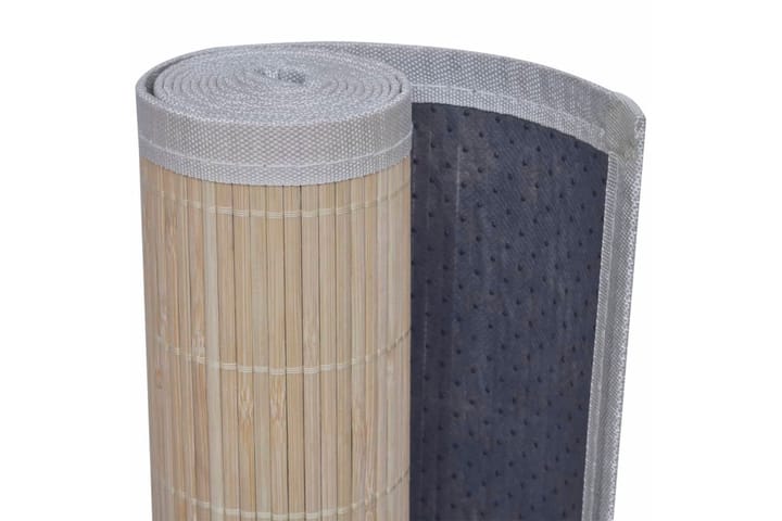 Luonnollinen Suorakaide Bambumatto 120 x 180 cm - Beige - Juuttimatto & Hamppumatto - Sisalmatto