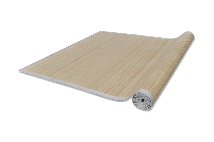 Luonnollinen Suorakaide Bambumatto 80 x 300 cm - Beige - Juuttimatto & Hamppumatto - Sisalmatto