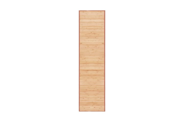 Matto bambu 80x300 cm ruskea - Ruskea - Juuttimatto & Hamppumatto - Sisalmatto