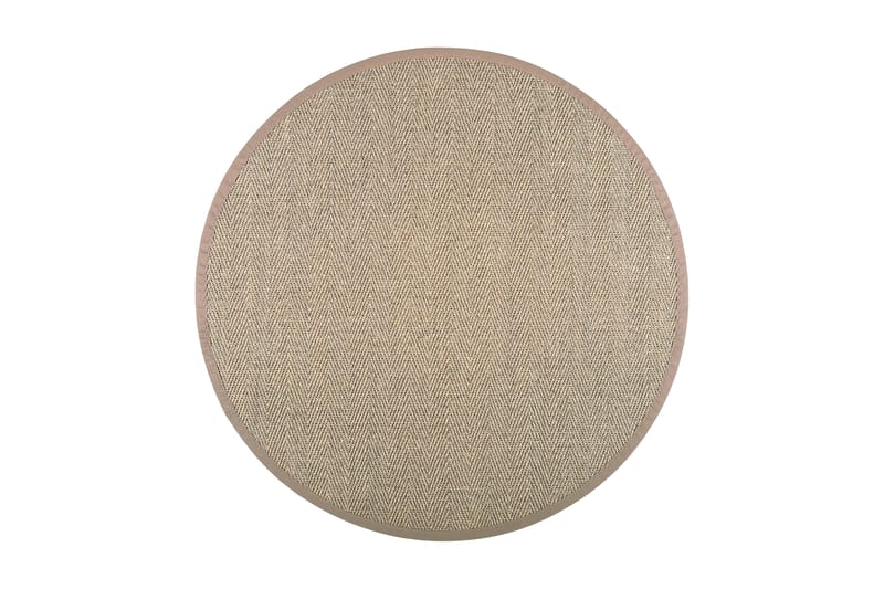 Matto Barrakuda Pyöreä 240 cm Luonnonväri - VM Carpet - Kodintekstiilit & matot - Matto - Moderni matto - Sisalmatto