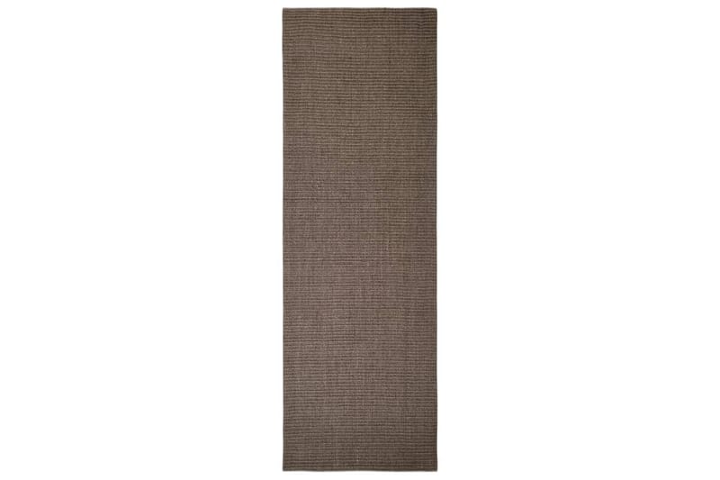 Matto luonnollinen sisal 66x200 cm ruskea - Ruskea - Kodintekstiilit & matot - Matto - Moderni matto - Sisalmatto