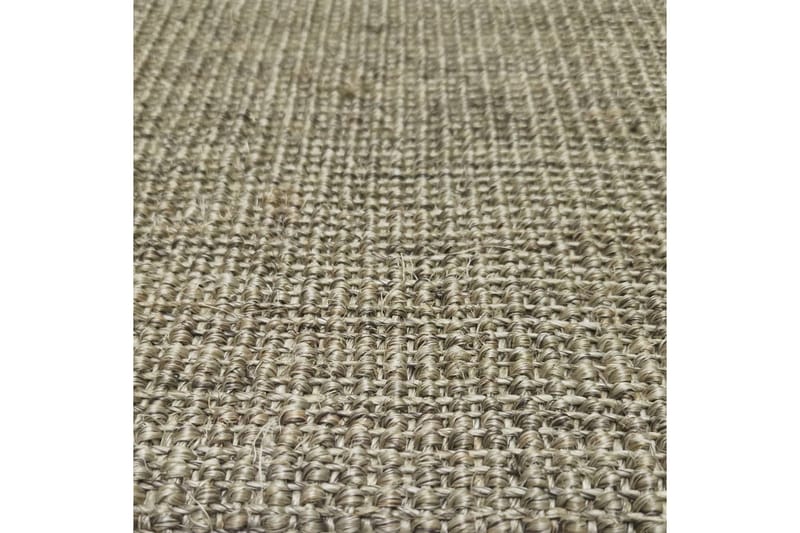 Matto luonnollinen sisal 66x250 cm harmaanruskea - Taupe - Juuttimatto & Hamppumatto - Sisalmatto