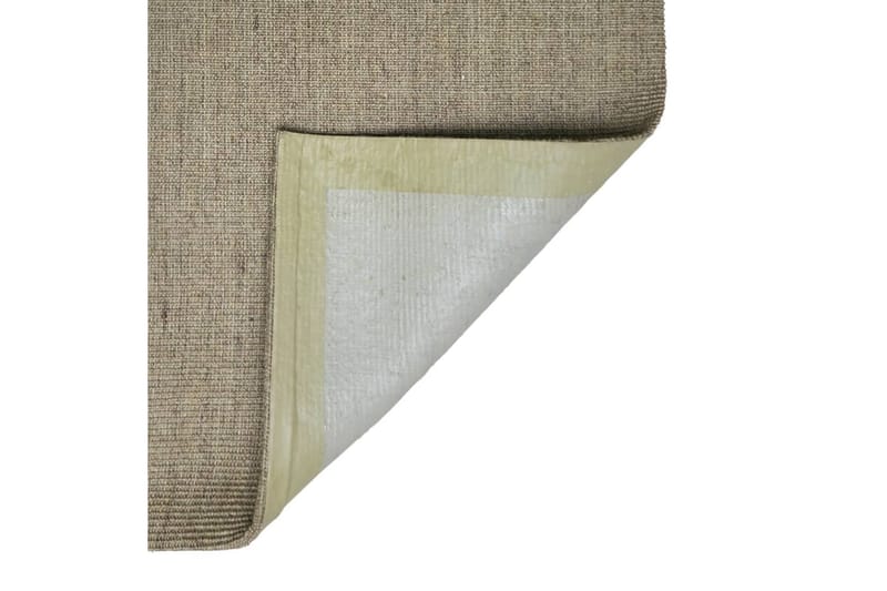 Matto luonnollinen sisal 66x250 cm harmaanruskea - Taupe - Juuttimatto & Hamppumatto - Sisalmatto