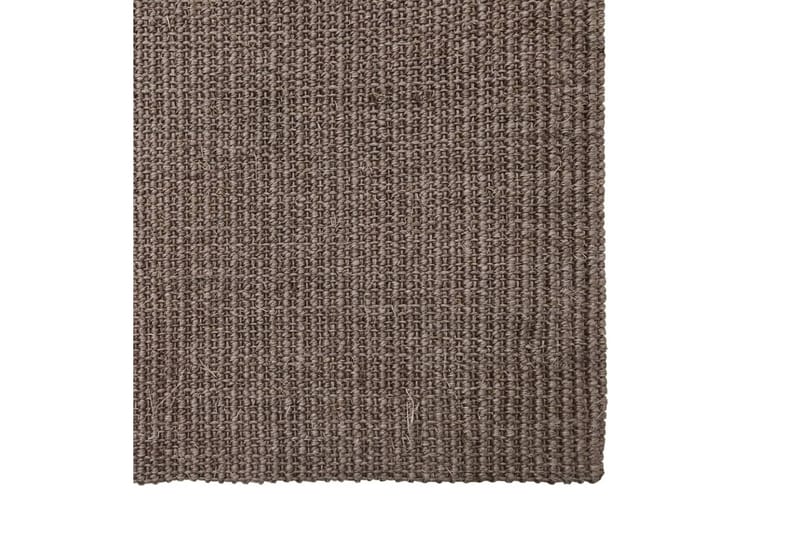 Matto luonnollinen sisal 66x250 cm ruskea - Ruskea - Juuttimatto & Hamppumatto - Sisalmatto