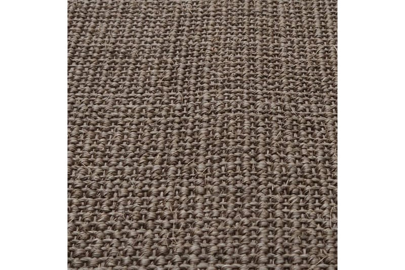 Matto luonnollinen sisal 66x250 cm ruskea - Ruskea - Juuttimatto & Hamppumatto - Sisalmatto