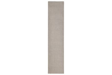 Matto luonnollinen sisal 66x300 cm hiekka - Kerma - Kodintekstiilit & matot - Matto - Moderni matto - Sisalmatto