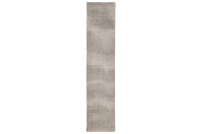 Matto luonnollinen sisal 66x300 cm hiekka - Kerma - Juuttimatto & Hamppumatto - Sisalmatto