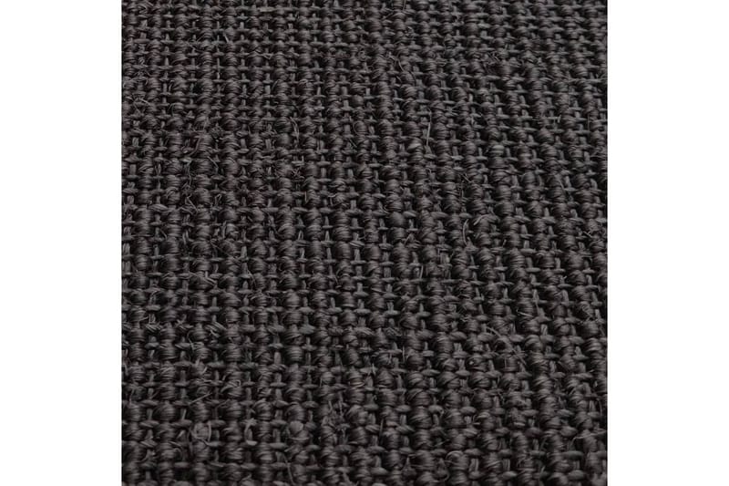 Matto luonnollinen sisal 66x350 cm musta - Musta - Kodintekstiilit & matot - Matto - Moderni matto - Sisalmatto