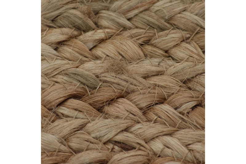 Pyöreä matto 150 cm punottu juutti - Beige - Kodintekstiilit & matot - Matto - Moderni matto - Sisalmatto