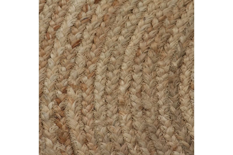 Pyöreä matto 150 cm punottu juutti - Beige - Kodintekstiilit & matot - Matto - Moderni matto - Sisalmatto
