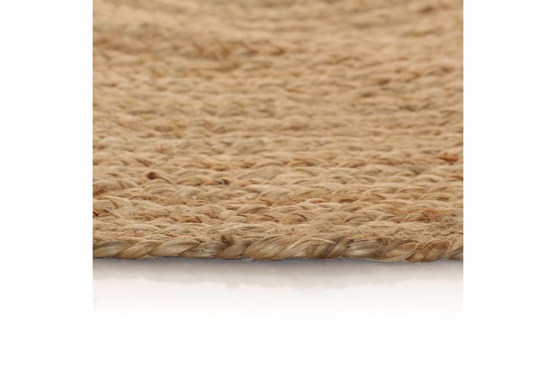 Pyöreä matto 150 cm punottu juutti - Beige - Kodintekstiilit & matot - Matto - Moderni matto - Sisalmatto