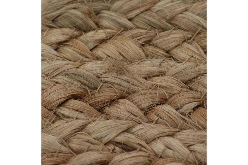 Pyöreä matto 90 cm punottu juutti - Beige - Kodintekstiilit & matot - Matto - Moderni matto - Sisalmatto