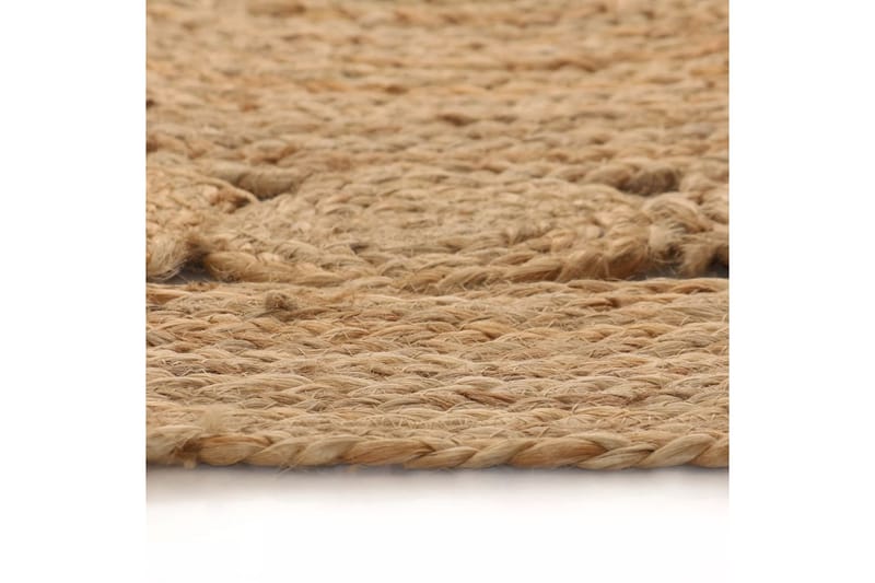 Pyöreä matto 90 cm punottu juutti - Beige - Kodintekstiilit & matot - Matto - Moderni matto - Sisalmatto