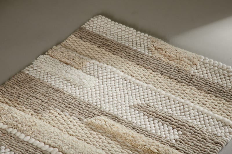 Sixten Villamatto 70x200 cm - Beige - Kodintekstiilit & matot - Matto - Moderni matto - Villamatto