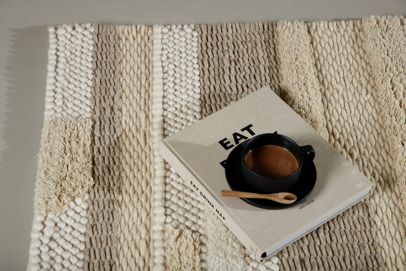 Sixten Villamatto 70x200 cm - Beige - Kodintekstiilit & matot - Matto - Moderni matto - Villamatto