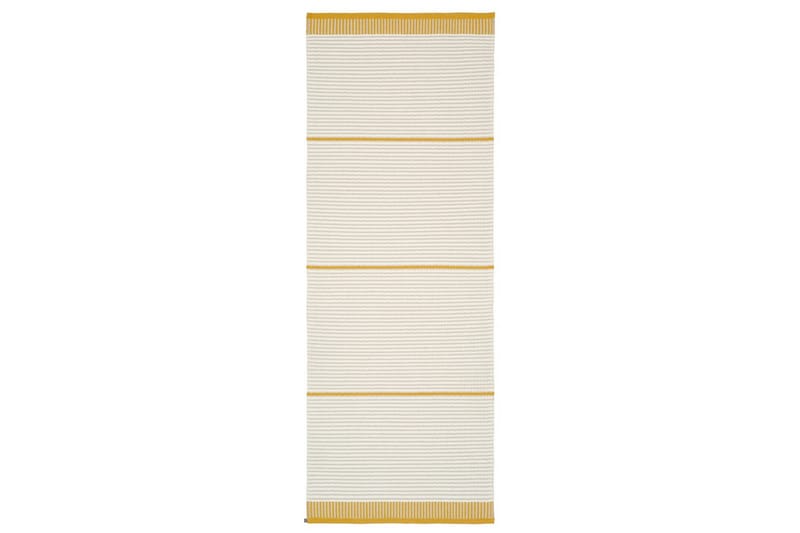 Solvik Villamatto 75x350 cm Suorakulmainen - Sinapinkeltainen - Kodintekstiilit & matot - Matto - Moderni matto - Villamatto