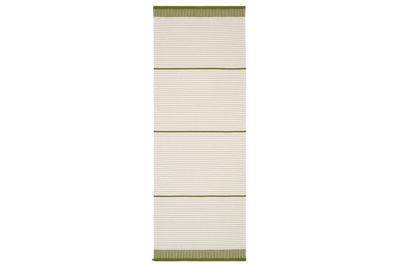 Solvik Villamatto 75x350 cm Suorakulmainen - Vihreä - Kodintekstiilit & matot - Matto - Moderni matto - Villamatto