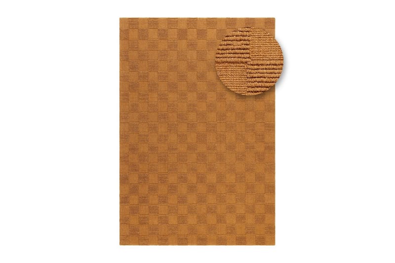 Sydney Villamatto 160x230 cm - Oranssi - Kodintekstiilit & matot - Matto - Moderni matto - Villamatto