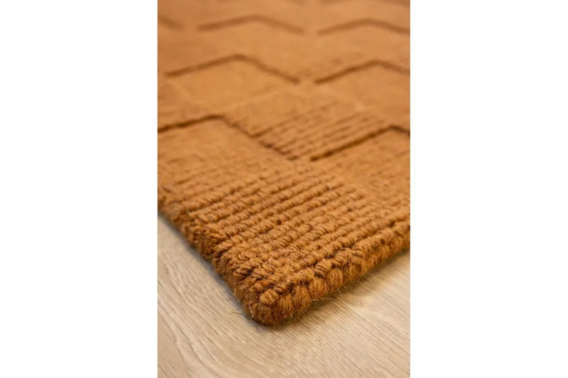 Sydney Villamatto 200x300 cm - Oranssi - Kodintekstiilit & matot - Matto - Moderni matto - Villamatto