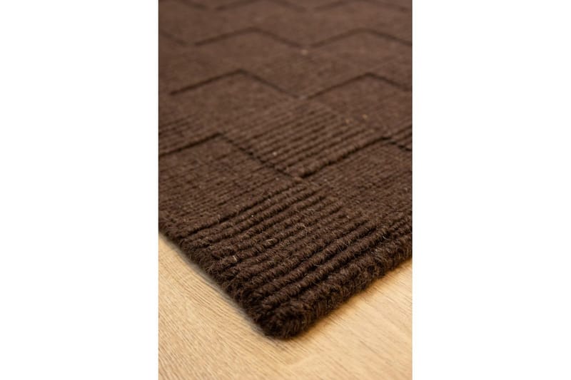 Sydney Villamatto 200x300 cm - Ruskea - Kodintekstiilit & matot - Matto - Moderni matto - Villamatto