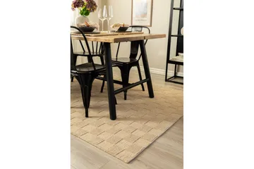 Sydney Villamatto 240x340 cm - Beige - Kodintekstiilit & matot - Matto - Moderni matto - Villamatto
