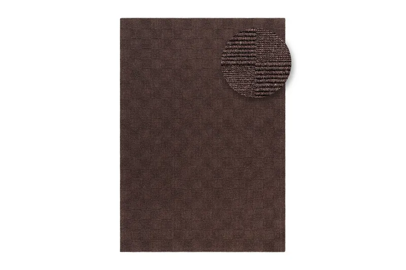 Sydney Villamatto 240x340 cm - Ruskea - Kodintekstiilit & matot - Matto - Moderni matto - Villamatto