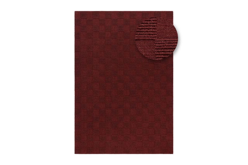 Sydney Villamatto 240x340 cm - Punainen - Kodintekstiilit & matot - Matto - Moderni matto - Villamatto