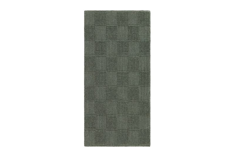 Sydney Villamatto 80x250 cm - Vihreä - Kodintekstiilit & matot - Matto - Moderni matto - Villamatto