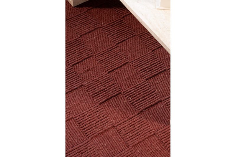 Sydney Villamatto 80x250 cm - Punainen - Kodintekstiilit & matot - Matto - Moderni matto - Villamatto