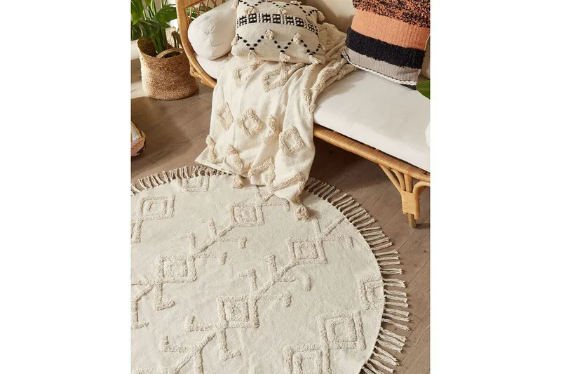 Tasapainokudottu Harran - Kodintekstiilit & matot - Matto - Moderni matto - Puuvillamatto