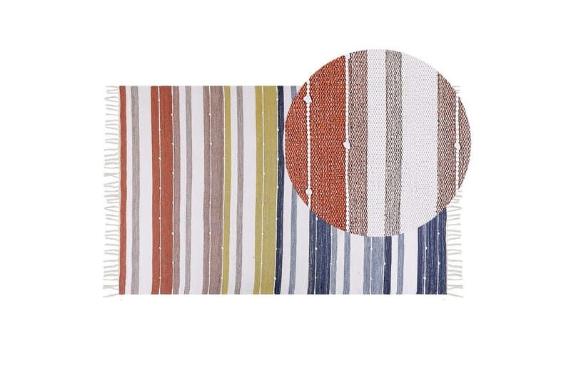 Tasapainokudottu Tozakli - 140x200 cm - Kodintekstiilit & matot - Matto - Moderni matto - Räsymatto